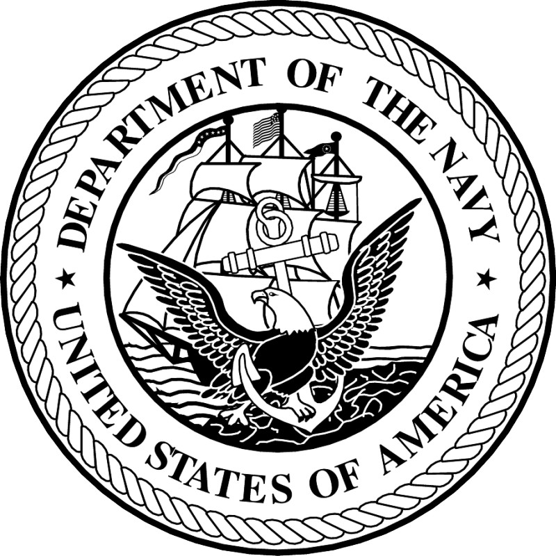 Albums 101+ Images us navy logo black and white Stunning