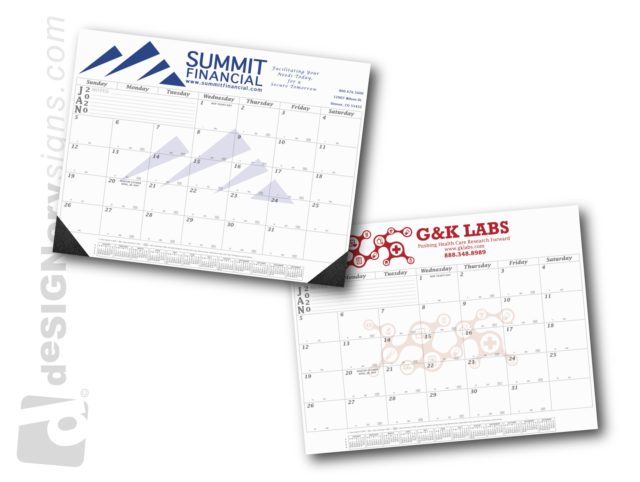 NEW Desk Calendars 22 x 17