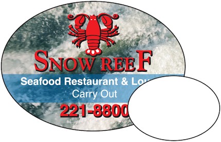 Images of our oval Refrigerator Magnet No. 360