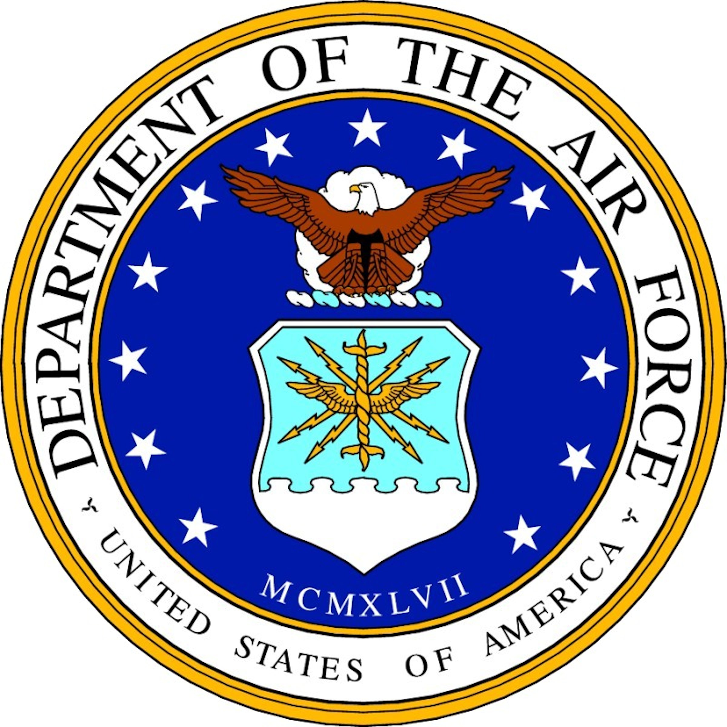 FREE Printable Air Force Logo USAF Seal Color Book Pages