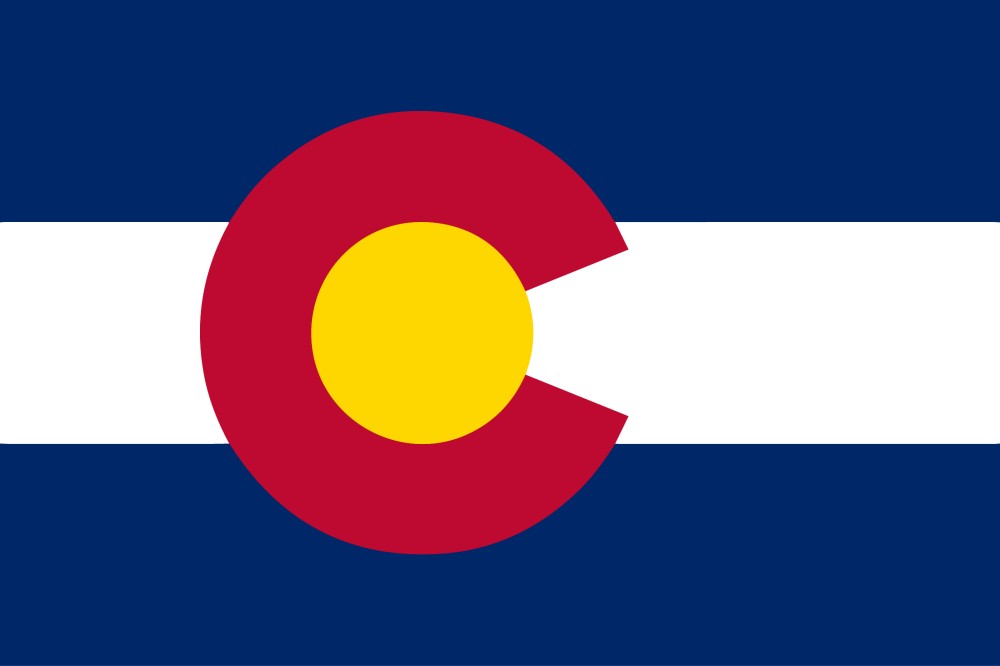 Images of our Colorado full color flag