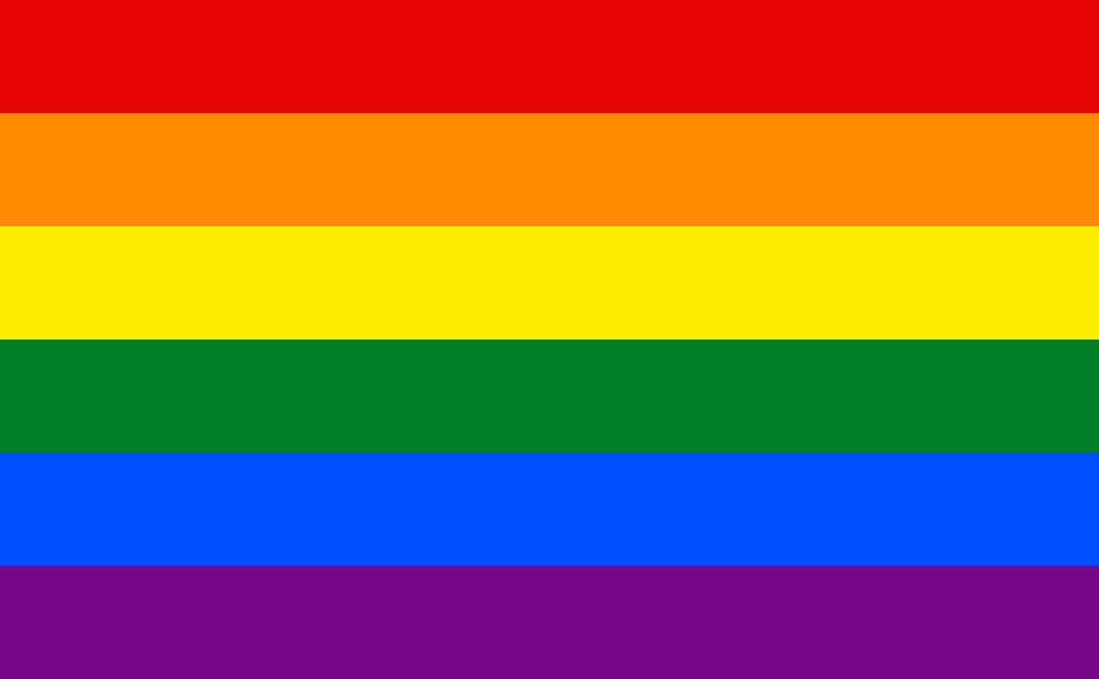 Images of our Gay Pride full color flag