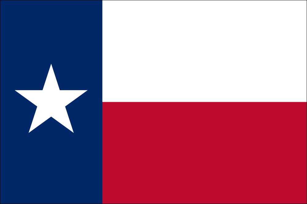 Images of our Texas full color flag