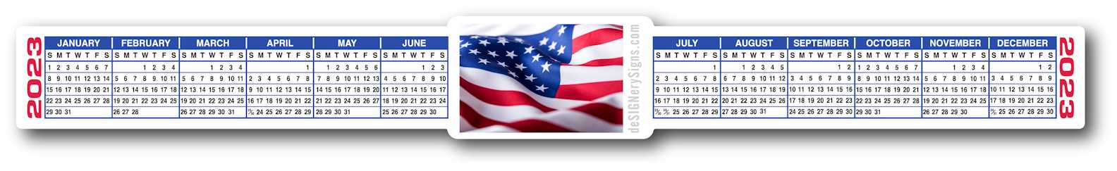 Buy 2023 deSIGNery Calendar Strips