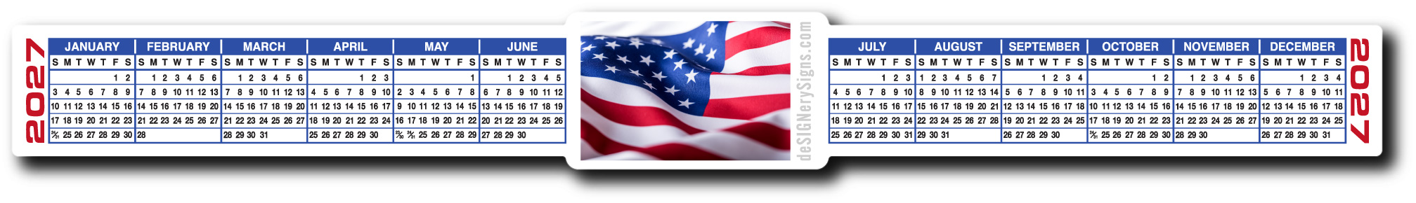 CLICK HERE to Print FREE Calendar Strip Images of our No. 6656