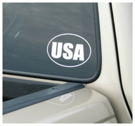 Image of USA EURO Window Stickers by deSIGNery