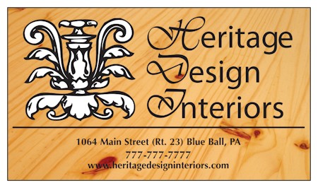 Images of our Custom Full Color Business Cards No. 477