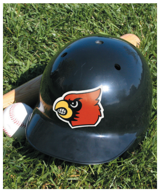 Image of Custom Football & Baseball Helmet Decals by deSIGNery