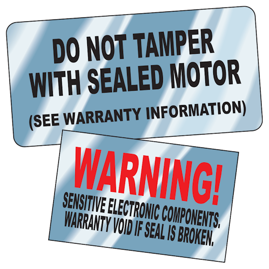 Image of Tamper Evident Stickers by deSIGNery